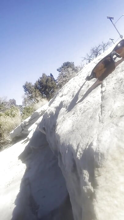 Zoey Gets Fucked Outside at Grande Canyon by Huge Cock Unexpected