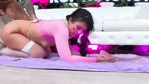 Beca Barbie's Big Ass Bounces On Nade Nasty's Big Dick!