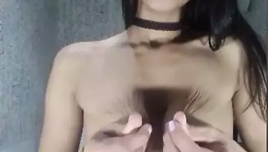 Fantastic stretch saggy tits.(short version)
