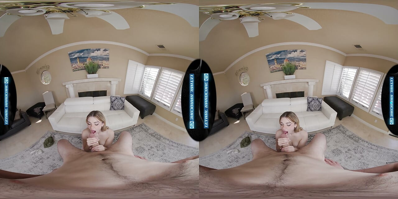 LETHAL HARDCORE VR - "Ele Não Consegue Acompanhar" Fodendo a Namoradinha Gatinha do Seu Amigo Como Ele Não Consegue