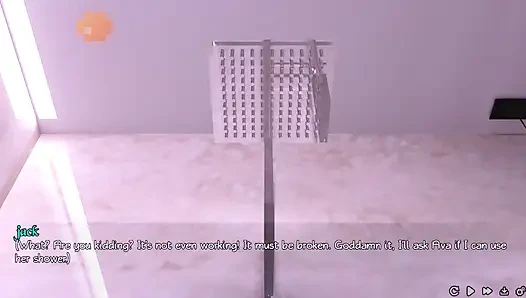 Saf aşk #1: Jack Ava, Eve ve Lily ile akşam yemeği yedi