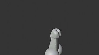 3D-Schwanz-Modellierung