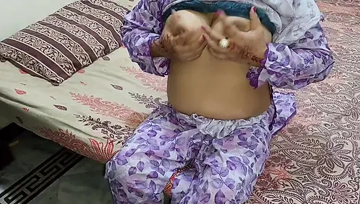 Hot Indian milf stepmom cheating with son s friend