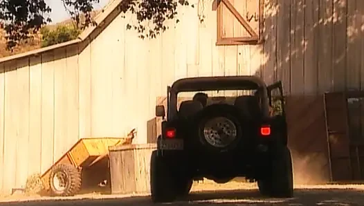 Blonde Babe Gets Hardcore Fucked in the Barn
