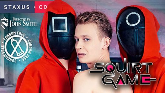 Squirt Game 01 :: Handsome boy is torment to his heart's content in this version of Squirt Game