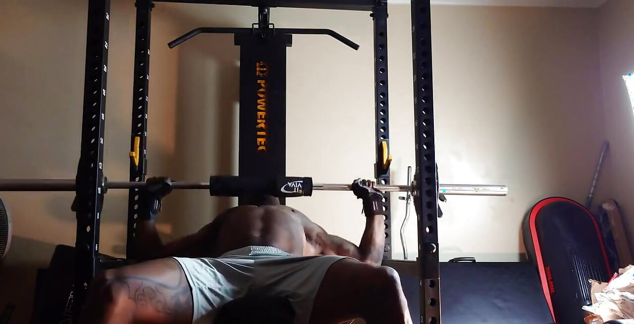 Push Day workout Jeremiah McPherson aka Hallelujah Johnson - Part 1
