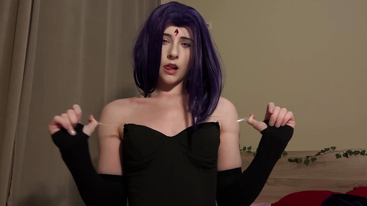 Raven Teen Titans Pixie - Dark Room Seduction Dance