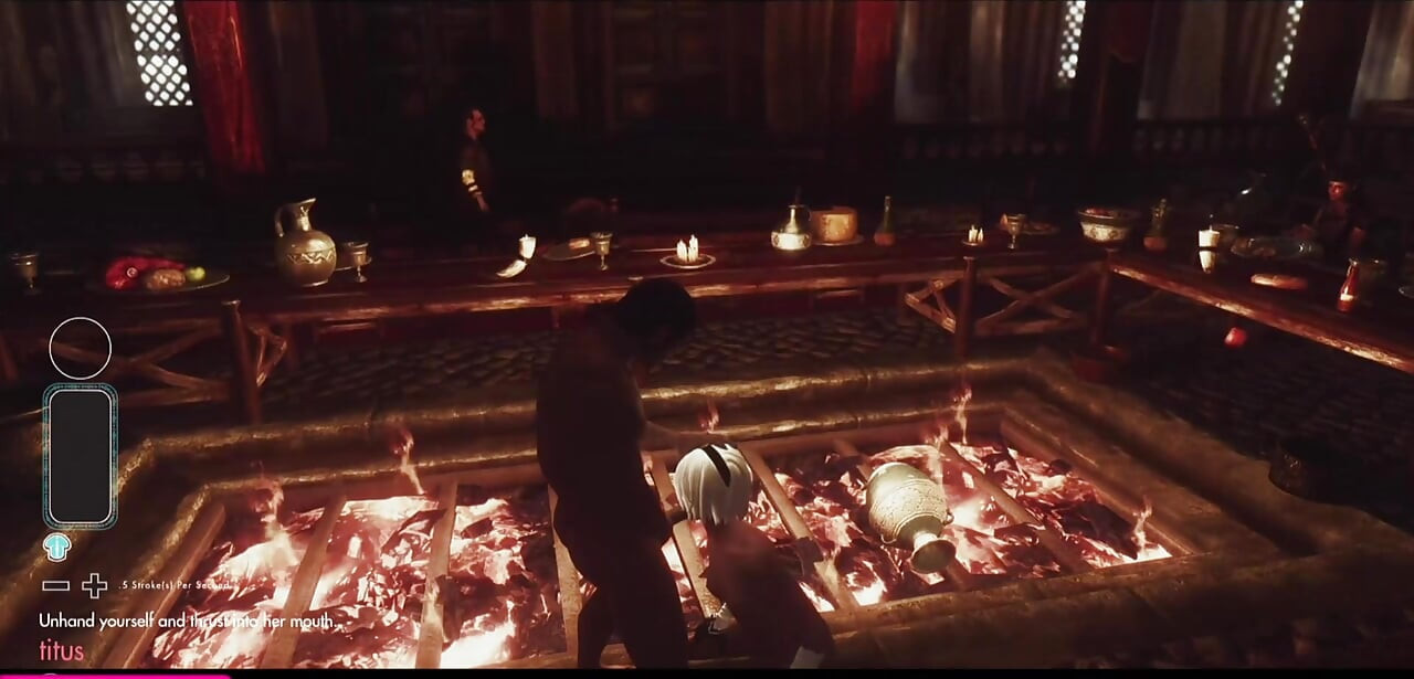 Skyrim OSEX'te 2B (Nier x Skyrim)