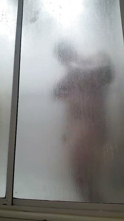 Last video in the bathroom through the panel