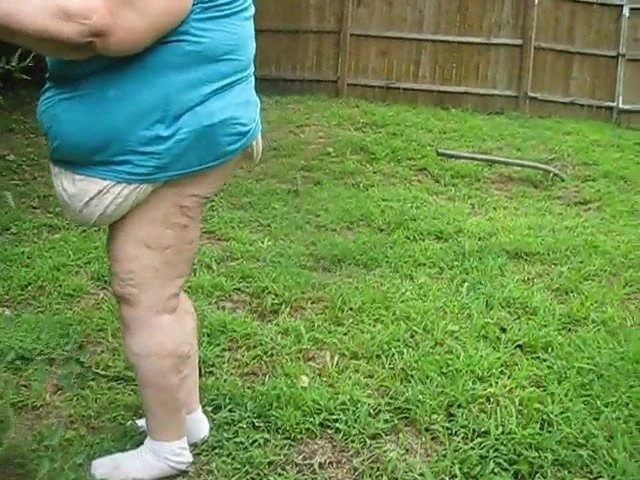 out side in shorts