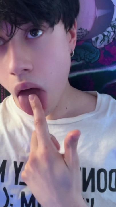 Captivating moment from "Spit is the best kind of lube LOTS OF SPIT - Skhones"