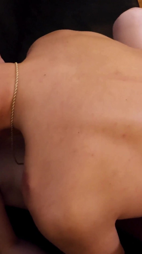 Submissive Kate man loves her first time being man handled by two men! – All group sex
