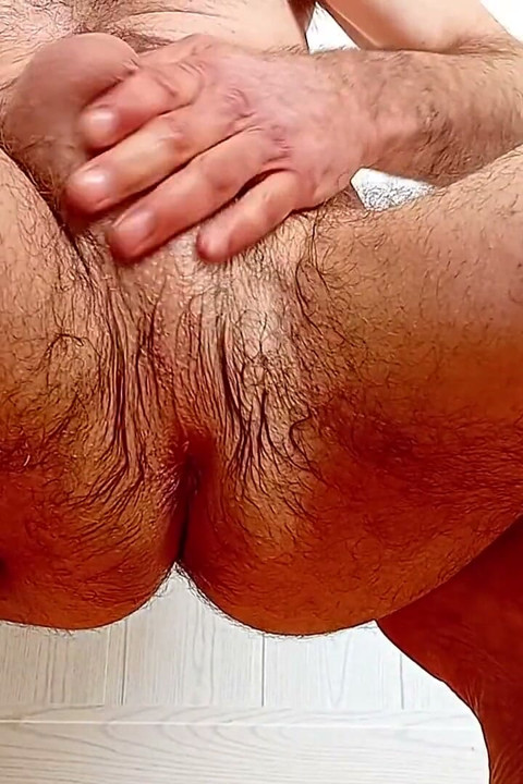 Naked, POV of My Ass and Feet Playing with a Prostat Toy