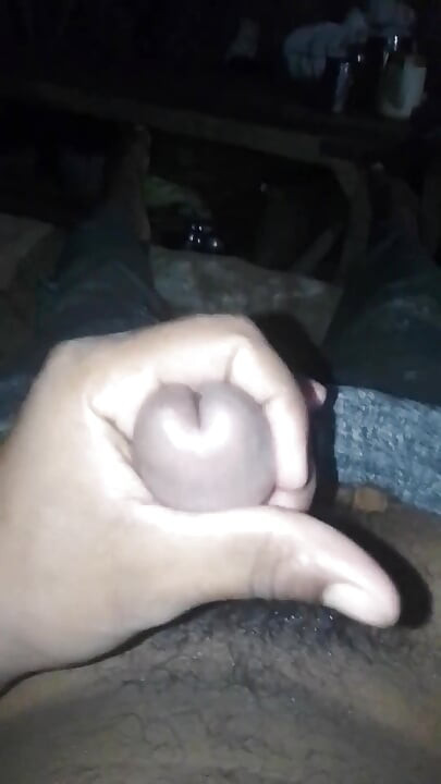 Deshi Indian boy playing with his cock