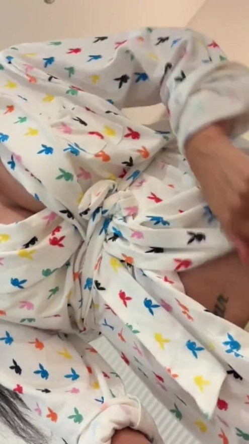 Helping Stepmom Epilate Her Tight Bikini Zone Makes Step Son Explode Down Her Throat | Clip 1