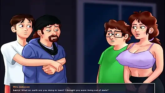 Summertime Saga - Maria got spanked by the nun