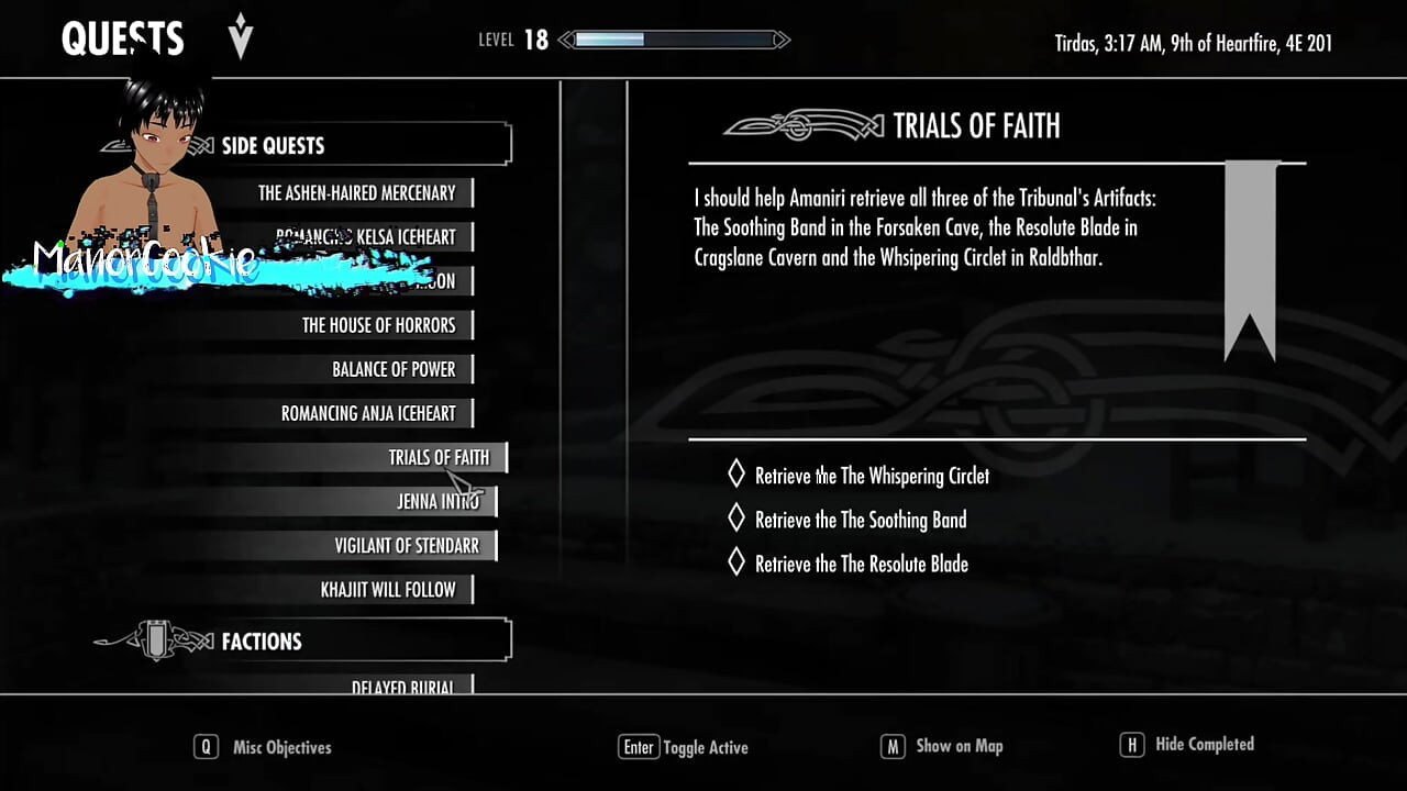 Skyrim B y L mod - Un poco más explorando e incluso una cueva, tiempo para algunas damas