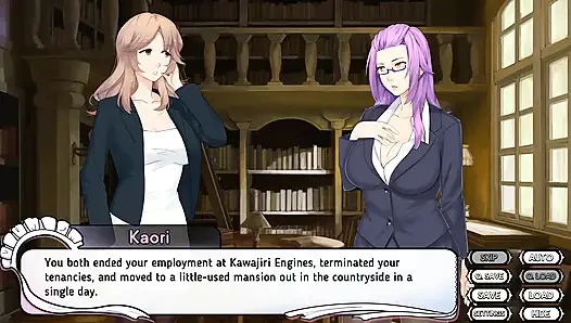 Hizmetçi malikanesi: yarak emen ev hizmetçisi, ağzına boşalma, hentai ep.2