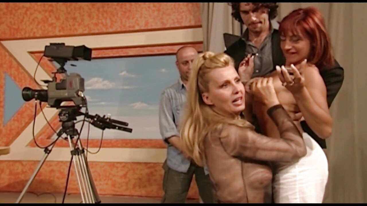 Blonde MILF Deepthroats Latino Cock and Gets DP on Kitchen Table