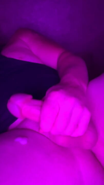 Cumming hard