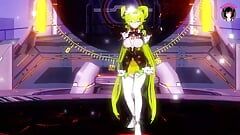 Honkai Impact 3 - Cute Teen Sexy Dance and Gradual Undressing