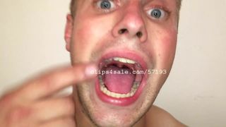 Mundfetisch - Johnny Cocran Mouth Video 1