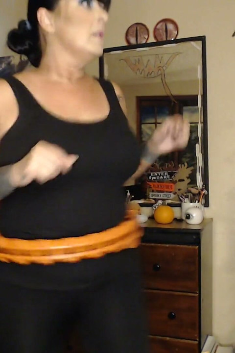 Hula Hoop Weighted Fitness Routine