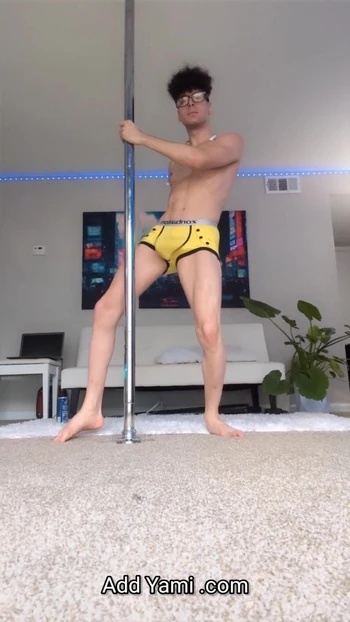 Deleted TikTok - eboy stripping shaking dick dwerking on TikTok