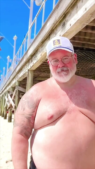 Naked Chubby Dancing Bear up Close Hands Free Orgasm