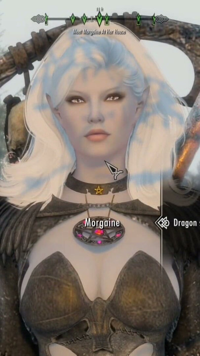 Skyrim B and L mod - Finding Morgaine and helping our her sexual needs | Clip 1
