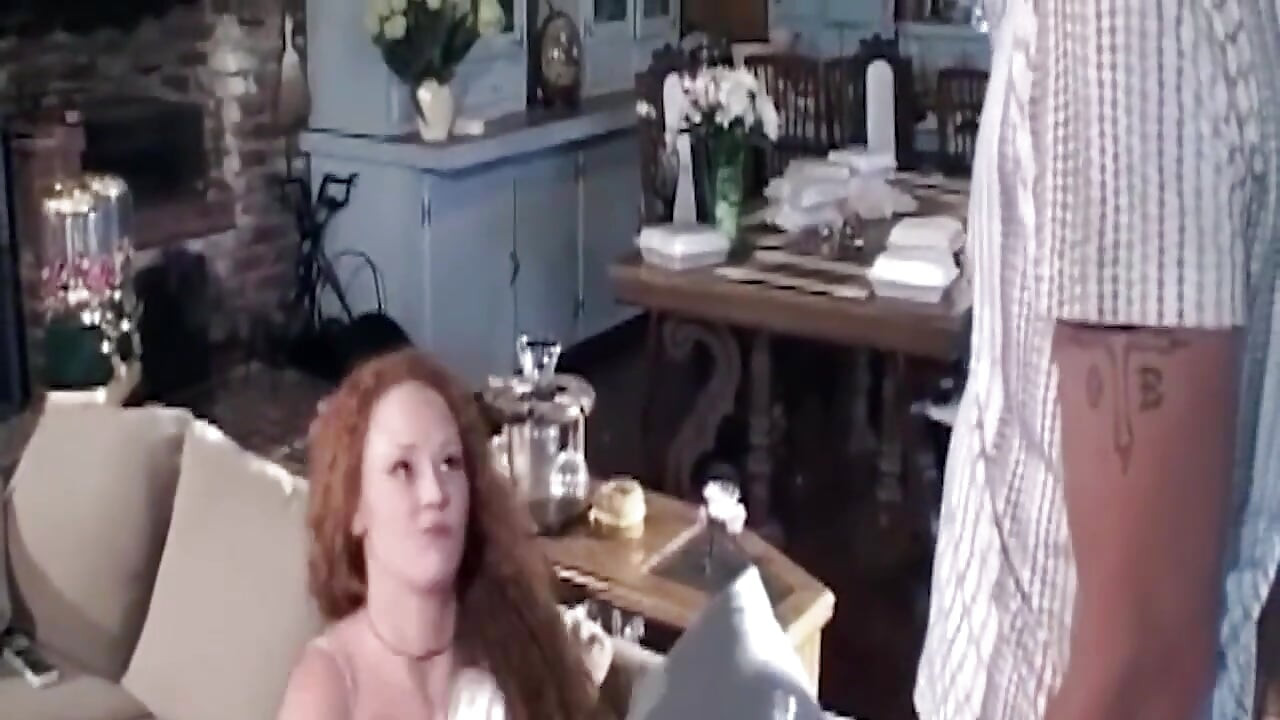 Mature Redhead MILF Takes Two Throbbing Cocks Hard