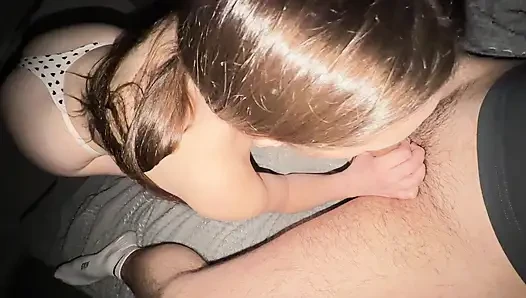 A hot student with a tight pink pussy gets a powerful orgasm and an unforgettable cumshot