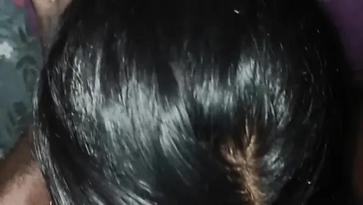 Evli kadın kayınbiraderi ile gırtlağına kadar alıyor