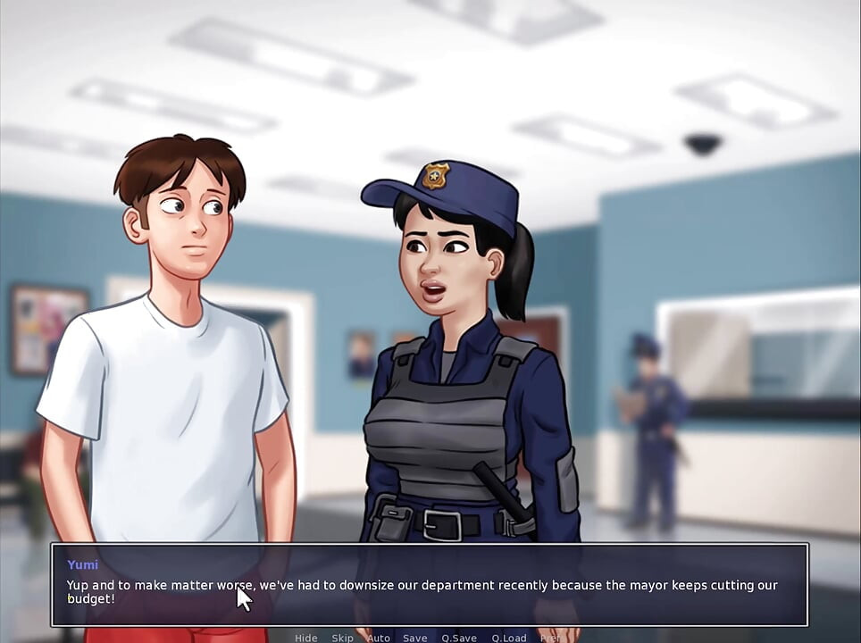 Summertime Saga: I've seen Grace's boobs and Eve's hot body