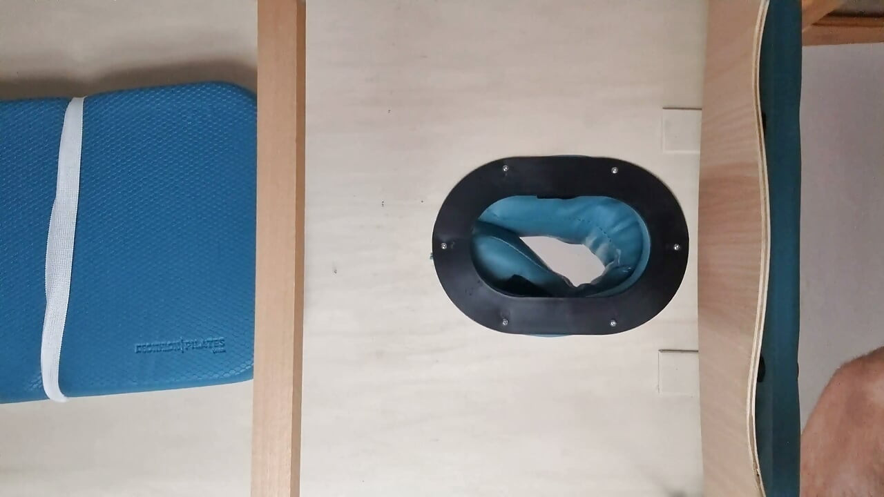 Fucking the Massage Table Below View