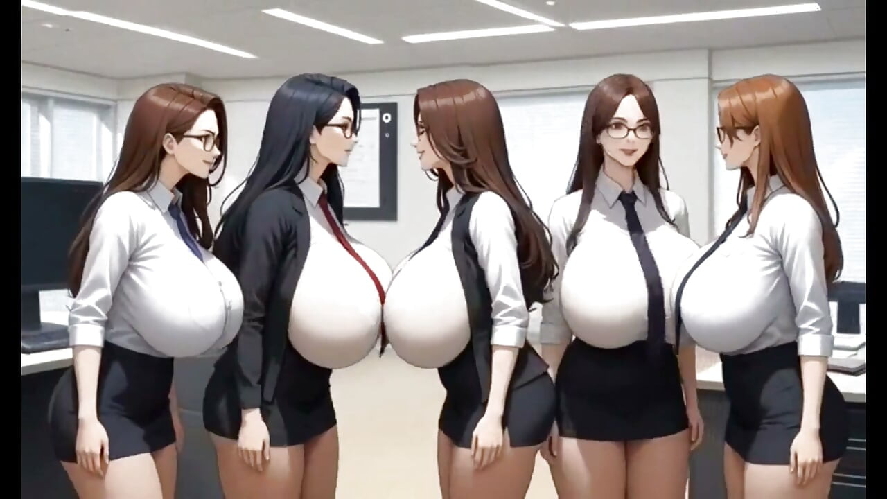 Lesbiene la birou cu țâțe, Ai Animation