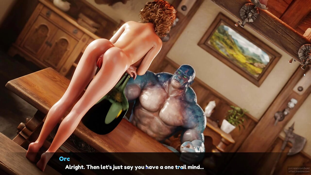 Skinny Hottie Knuller Med Stort Kukmonster - Monstertemmere - GAMEPLAY