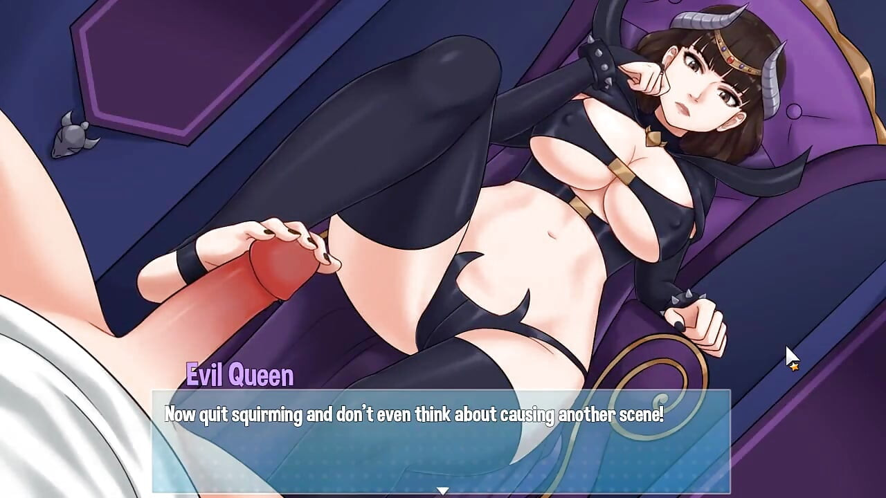 House Chores - Beta 0.8.0 Part 17 Dark Queen Gave Me a Footjob! by Loveskysan