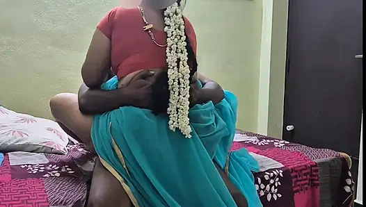 Hintli seksi komşu karım sari ve kırmızı bluzla mastürbasyon yapıyor ve yarağıma biniyor