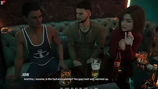 Dominos Beach 24 - John Faces eine lustige Wahl mit Riley oder Christy