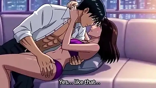 Stepson share bed with stepmom and seduce her in hotel