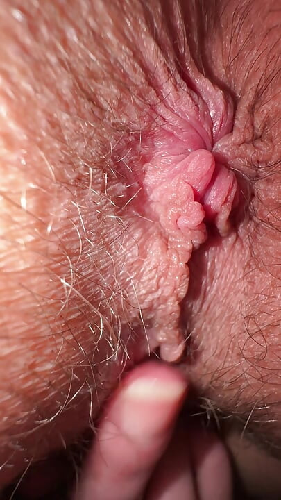 Ovulation Slut - Hairy Wet Pussy Fingering, Close Up Anus & Creamy Hole