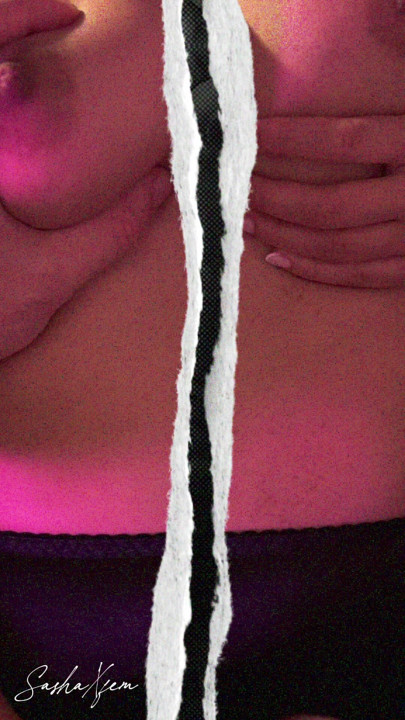 Femboy sissy cum on big boobs