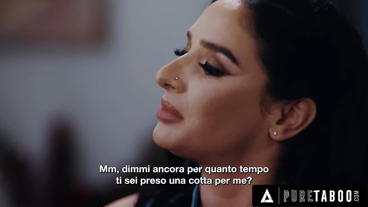 PURE TABOO Stepmom Sheena Ryder Surrenders To Stepson's DP Threesome Request - ITALIAN SUBTITLES