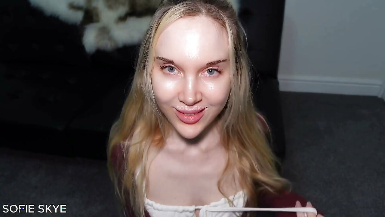 Kisses and Pussy Rubbing for Small Dick - Sph Denial Cuck - Sofie Skye