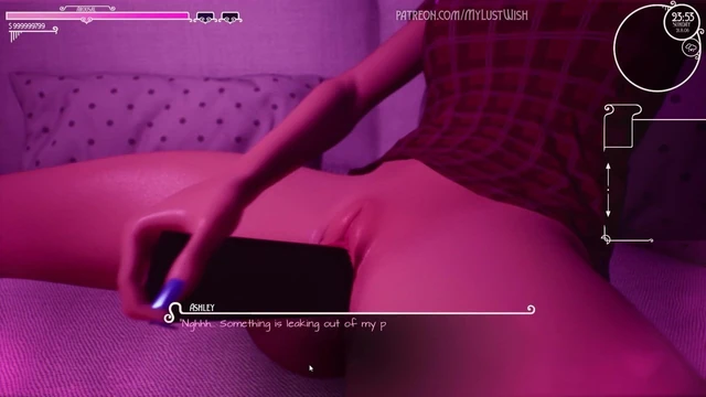 My lust wish game - ashley checks sveta masturbating