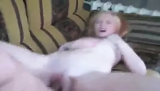 BLONDE NASTYA PINK TITS PALE SKIN SHAVE PUSSY SUCK & FUCK