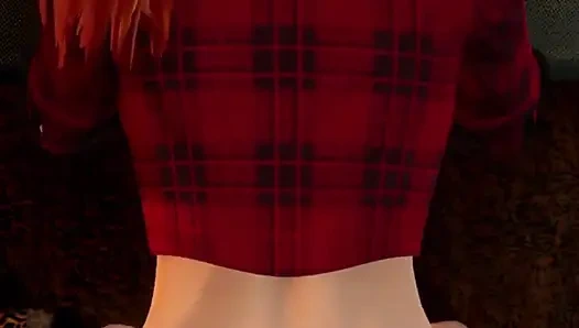 Adik tiri dientot habis-habisan sama kontol besar di sofa