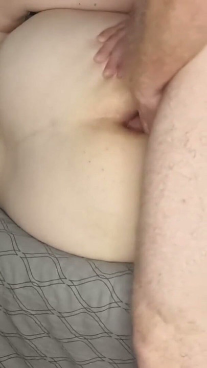 MILF Side Fuck to Super Tight Anal – Finally Deep Doggy and Cum on Big Ass | Clip 1