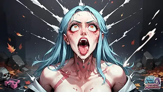 Autumn Drip & Slick Surrender Blue-haired 's Mind Break